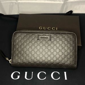 SOLD Gucci Microguccissima ZIP Around Wallet